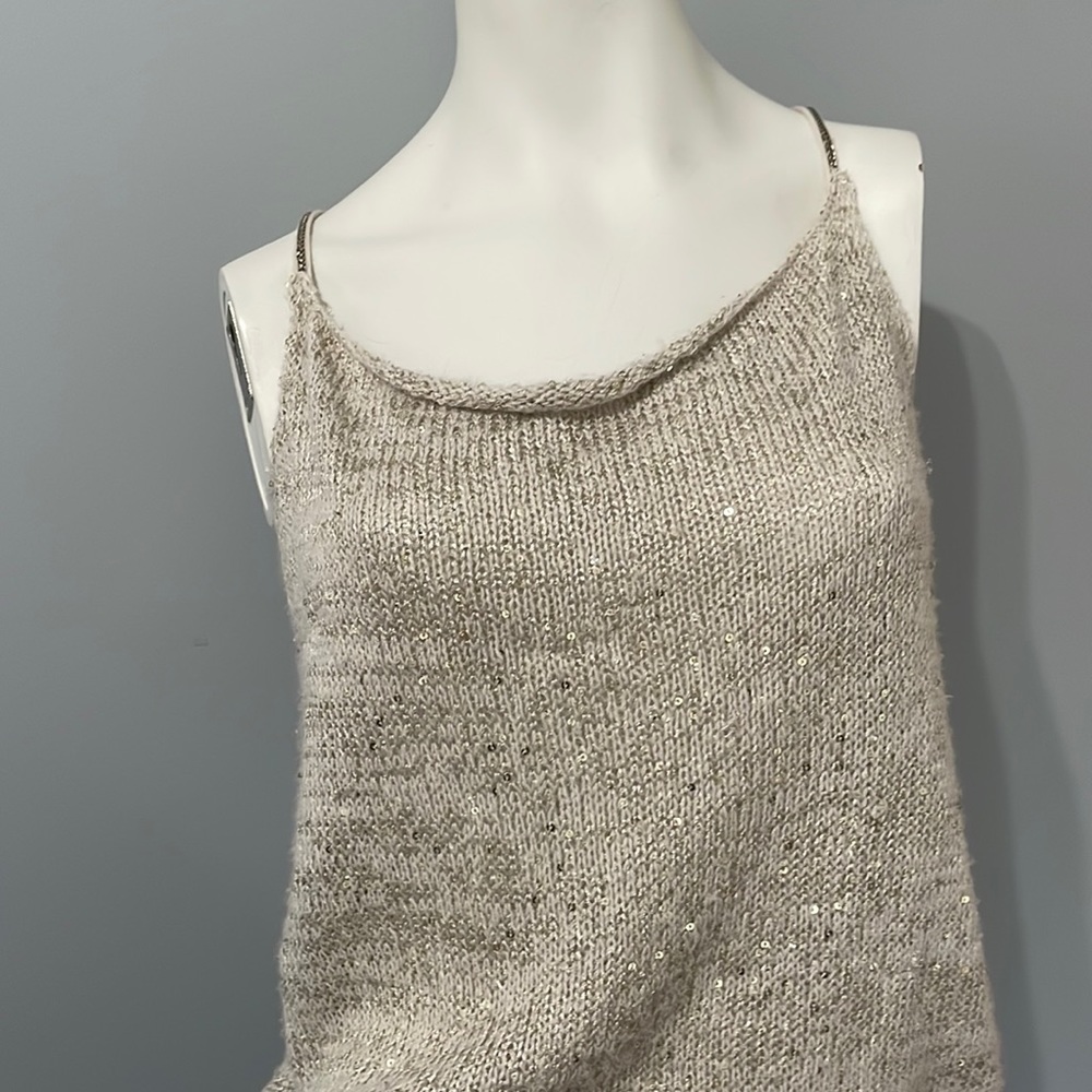Jennifer Lopez tank top, cute chair straps, size M. Bundle & Save! Or make offer